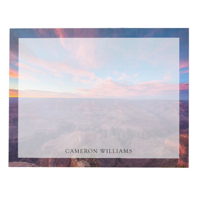 Deserts | Hopi Point Grand Canyon Arizona Notepad (Front)