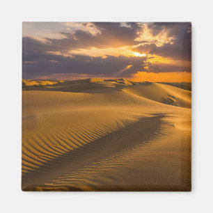 Deserts Landscape of Sand Dunes Magnet