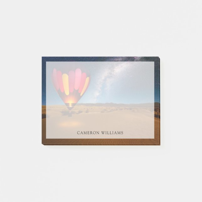 Deserts | Mesquite Dunes Death Valley Post-it Notes (Front)