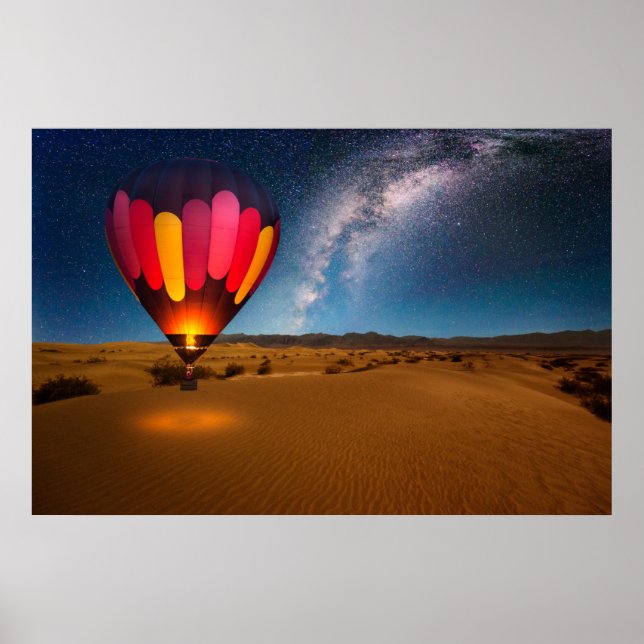 Deserts | Mesquite Dunes Death Valley Poster (Front)