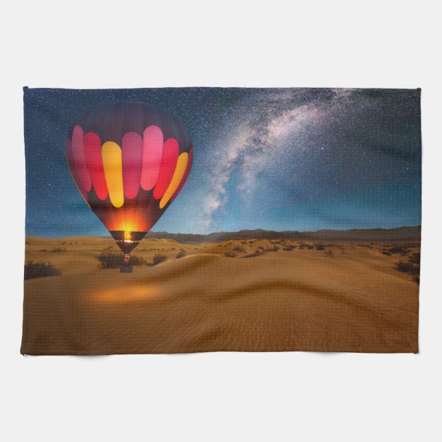 Deserts | Mesquite Dunes Death Valley Tea Towel (Horizontal)