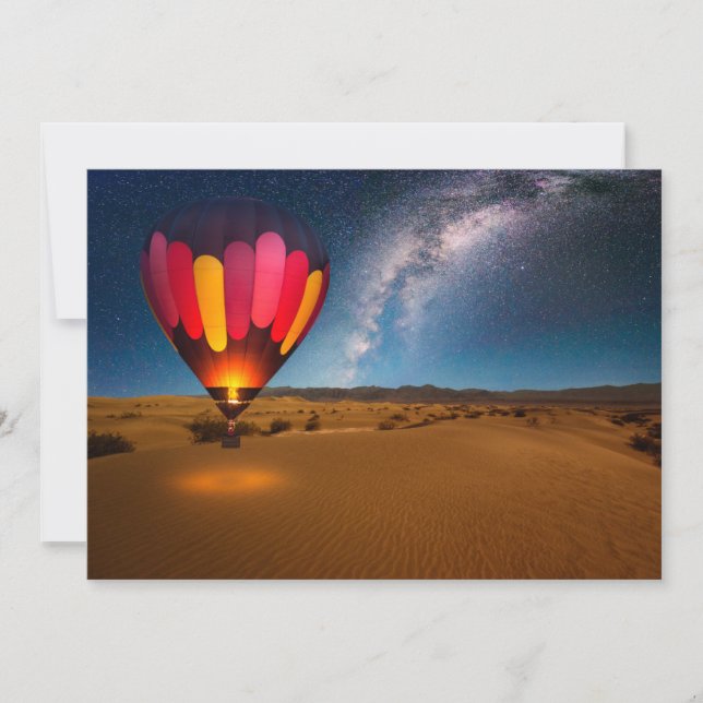 Deserts | Mesquite Dunes Death Valley Thank You Card (Front)