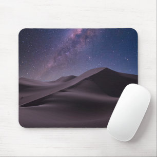 Deserts Milky Way Starry Sky Sand Dune Dubai Mouse Mat