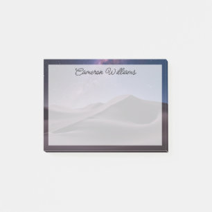 Deserts Milky Way Starry Sky Sand Dune Dubai Post-it Notes