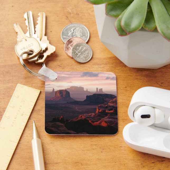 Deserts | Monument Valley Utah-Ariziona Key Ring (Desk)