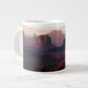 Deserts   Monument Valley Utah-Ariziona Large Coffee Mug