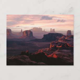 Deserts Monument Valley Utah-Ariziona Postcard