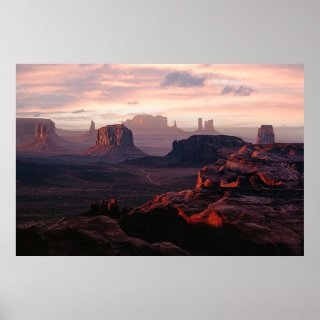 Deserts | Monument Valley Utah-Ariziona Poster (Front)