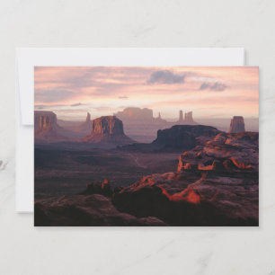 Deserts   Monument Valley Utah-Ariziona Thank You Card