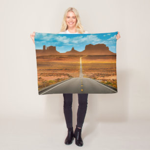 Deserts Monument Valley, Utah Fleece Blanket