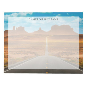 Deserts Monument Valley, Utah Notepad