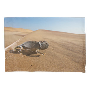 Deserts   Namaqua Chameleon in Desert Pillowcase