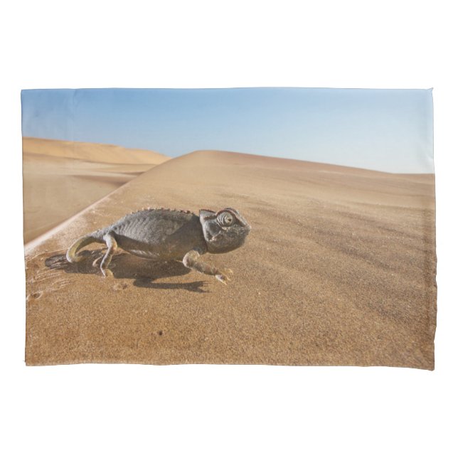 Deserts | Namaqua Chameleon in Desert Pillowcase (Front)
