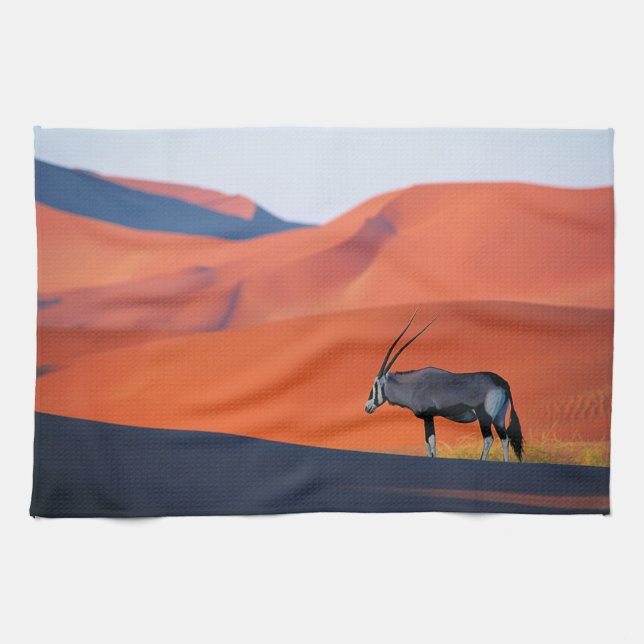 Deserts | Namib Desert Oryx Tea Towel (Horizontal)