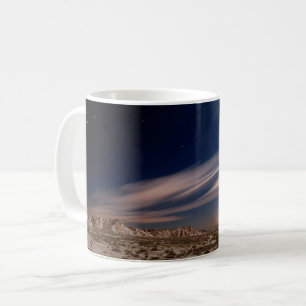 Deserts Navarre Bardenas Desert at Night Coffee Mug