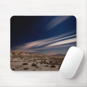 Deserts Navarre Bardenas Desert at Night Mouse Mat
