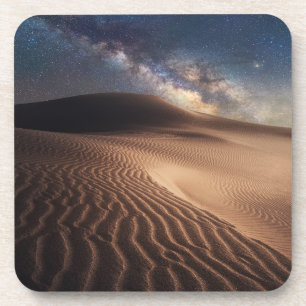 Deserts Ordos City Mongolia China Coaster