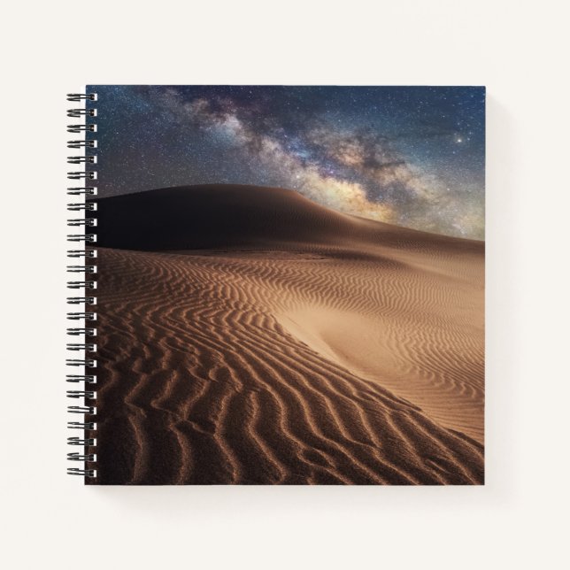 Deserts | Ordos City Mongolia China Notebook (Front)