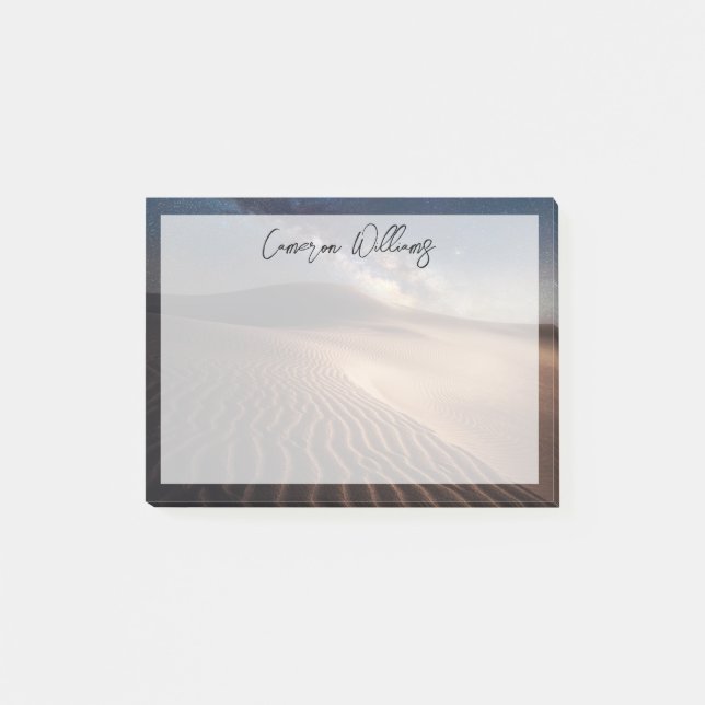 Deserts | Ordos City Mongolia China Post-it Notes (Front)