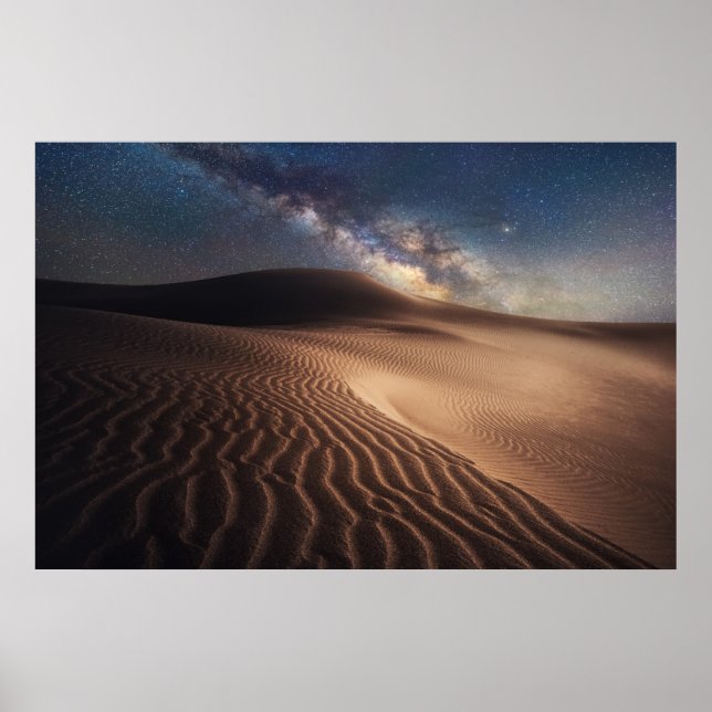 Deserts | Ordos City Mongolia China Poster (Front)