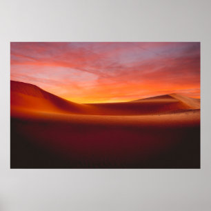 Deserts   Rolling Desert Landscape Poster