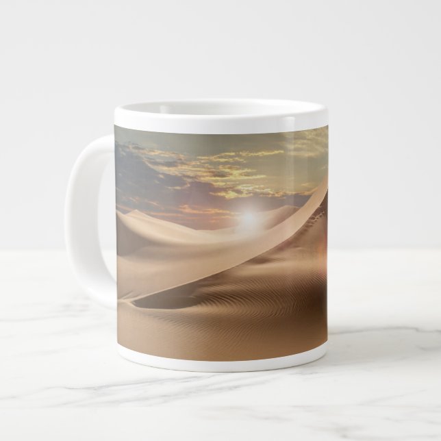 Deserts | Rub al Khali Large Coffee Mug (Front Left)