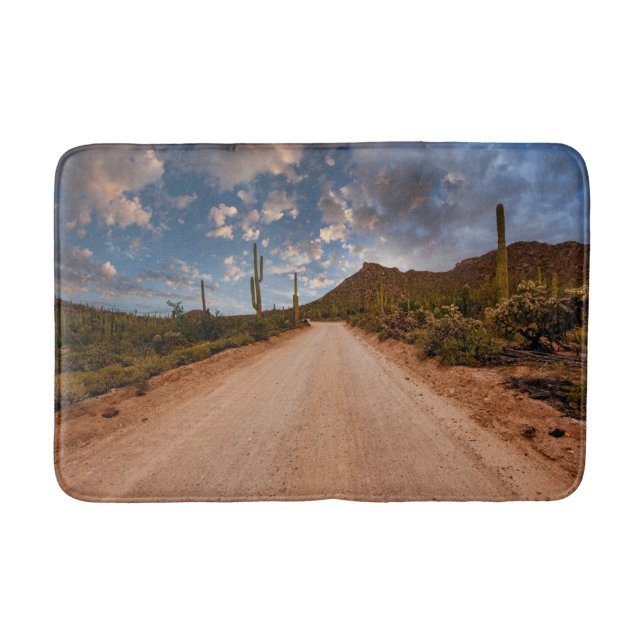 Deserts | Saguaro National Park Arizona Bath Mat (Front)