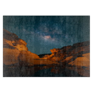 Deserts Sam Pan Bok Night time Thailand Cutting Board