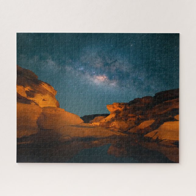 Deserts | Sam Pan Bok Night time Thailand Jigsaw Puzzle (Horizontal)