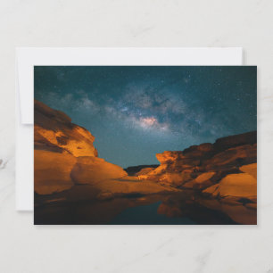 Deserts   Sam Pan Bok Night time Thailand Thank You Card