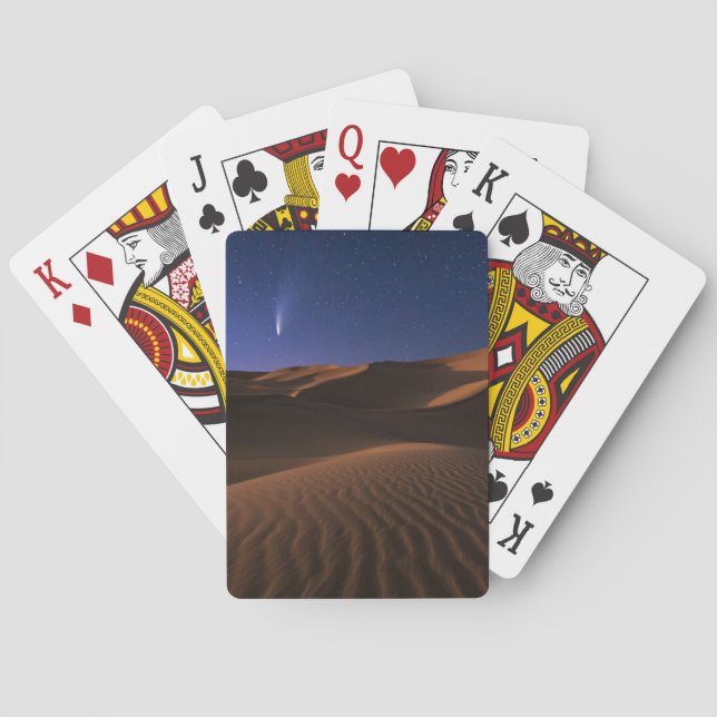 Deserts | Sand Dune Galaxy Playing Cards (Back)