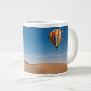 Deserts   Sand Dunes in the Dubai Desert Large Coffee Mug