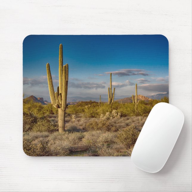 Deserts | Superstition Mountains, Arizona Mouse Mat (With Mouse)