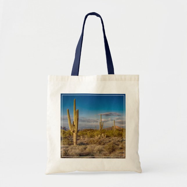 Deserts | Superstition Mountains, Arizona Tote Bag (Front)