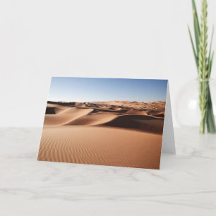 Deserts   United Arab Emirates Sand Dunes Card