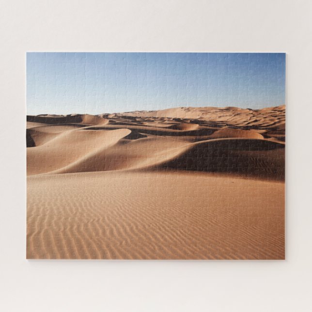 Deserts | United Arab Emirates Sand Dunes Jigsaw Puzzle (Horizontal)