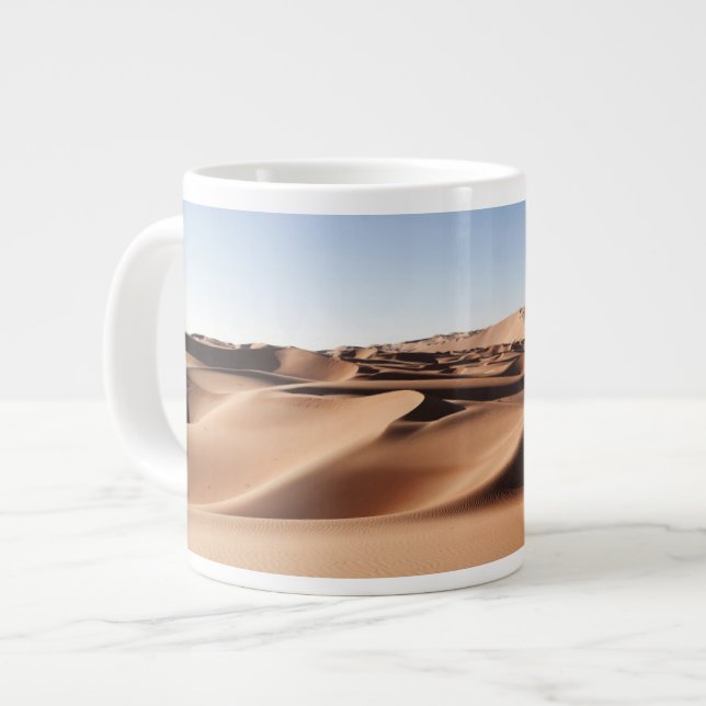 Deserts | United Arab Emirates Sand Dunes Large Coffee Mug (Front Left)