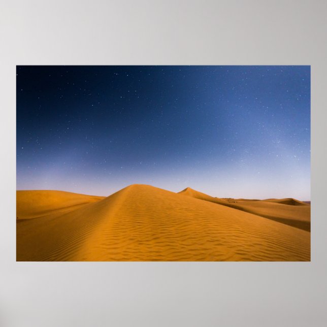 Deserts | Wahiba Sands, Oman Poster (Front)