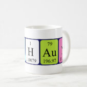 Deshaun periodic table name mug (Front Right)