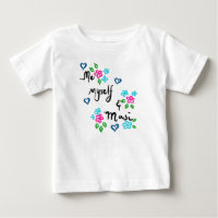 Desi Baby T-shirt - Me Myself & Masi