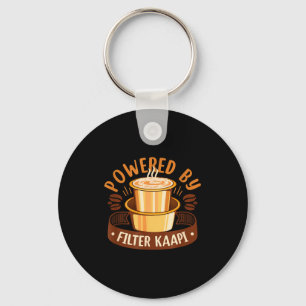Desi Food Quotes _ Filter Kaa Lover _ Coffee Lover Key Ring
