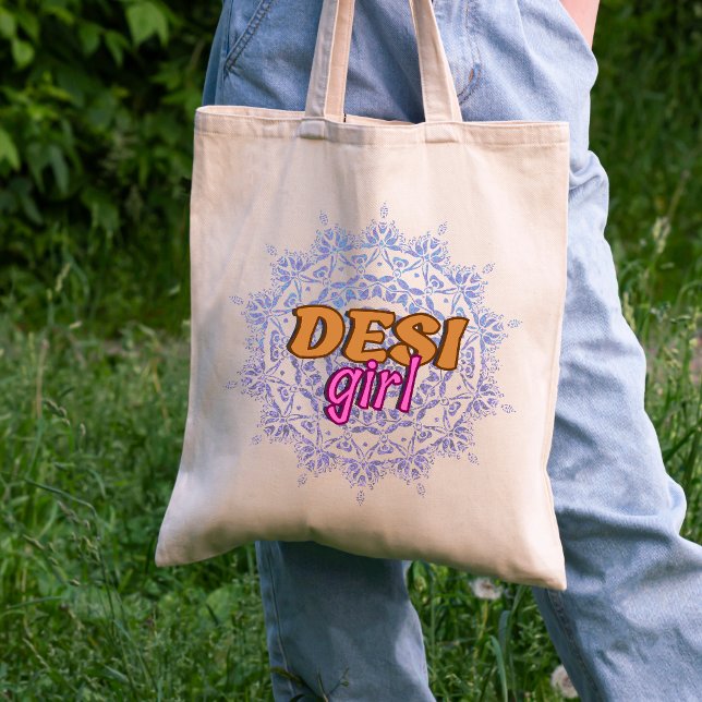Desi Girl Chakra Swag Tote Bag (Creator Uploaded)