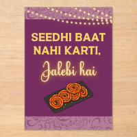 Desi Indian Pakistani Wedding Mehndi Food Sign