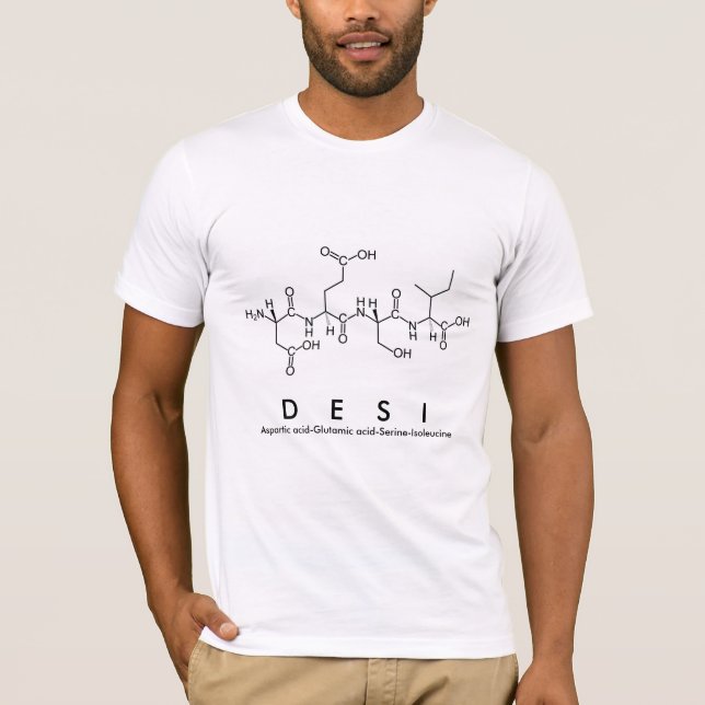 Desi peptide name shirt M (Front)