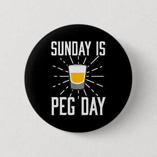 Desi Punjabi Funny Peg Day Sikh Quote Gift 6 Cm Round Badge