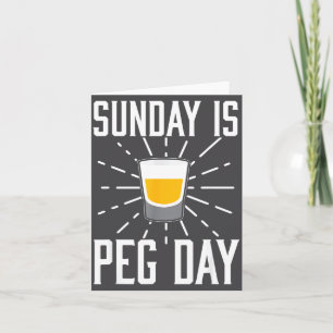 Desi Punjabi Funny Peg Day Sikh Quote Gift Card