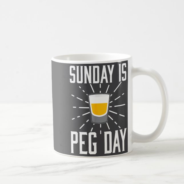 Desi Punjabi Funny Peg Day Sikh Quote Gift  Coffee Mug (Right)