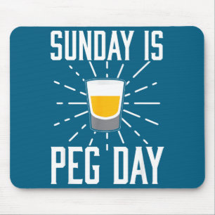 Desi Punjabi Funny Peg Day Sikh Quote Gift Mouse Mat