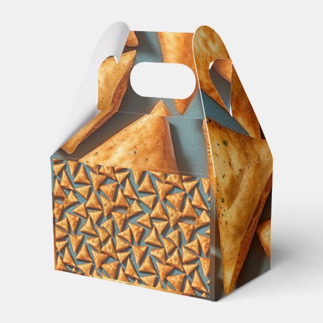 Desi Samosa Favour Box (Front Side)