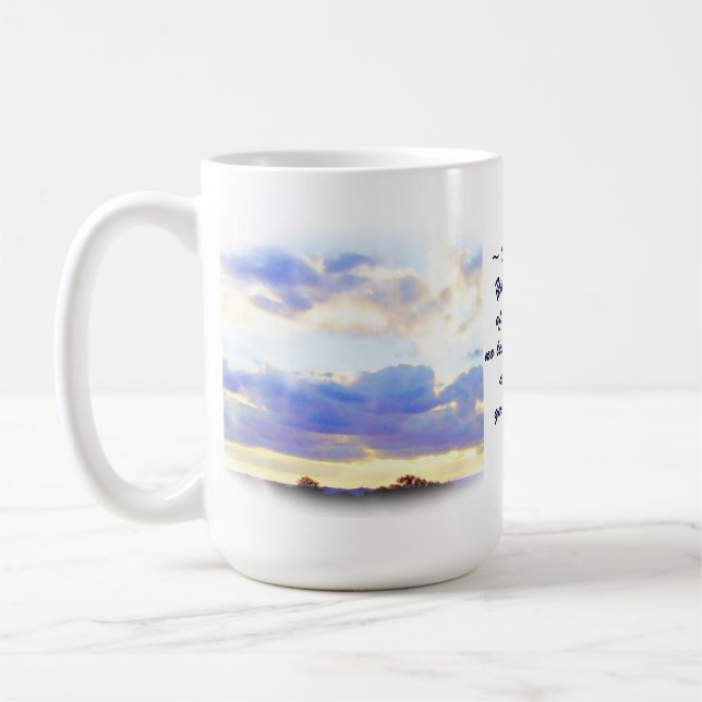 DESIDERATA Air Element Skyscape Coffee Mug (Left)
